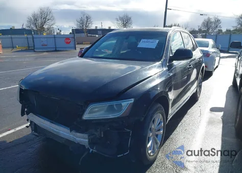 2014 Audi Q5 2.0T Premium z USA, uszkodzony, nr VIN WA1LFAFP7EA068619